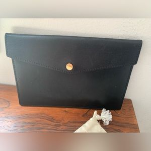 Want Les Essentiels Leather Envelop Clutch